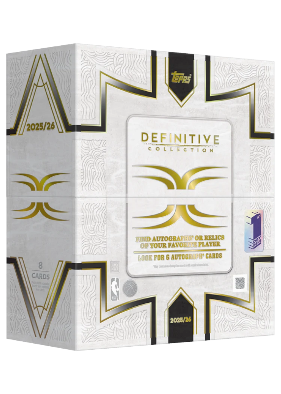 2025-26 Topps Definitive Basketball Hobby Box