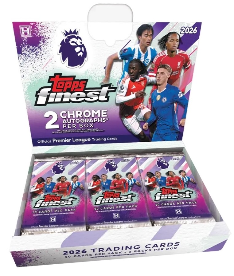 Topps Finest Premier League 2026 Hobby Box