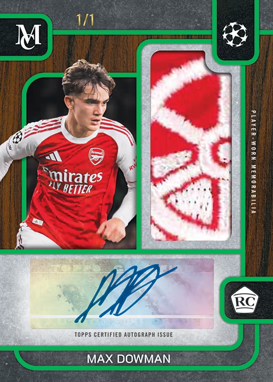 Rookie Autograph Relics