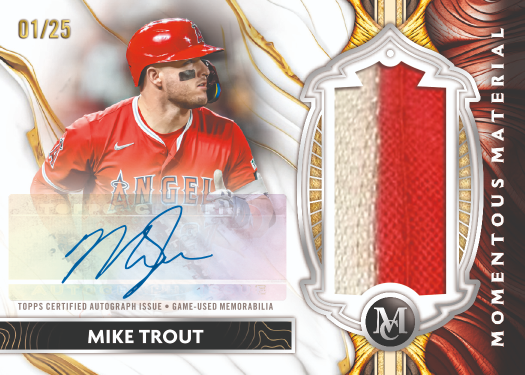 Momentous Material Jumbo Patch Autographs